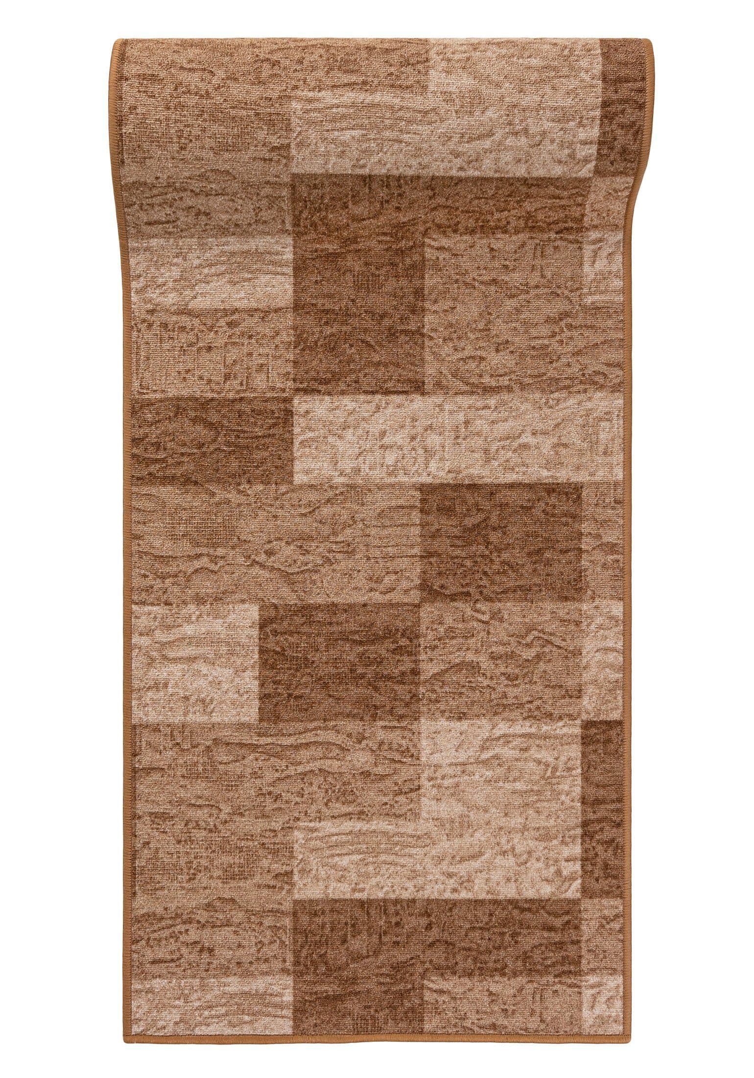 Mazovia Teppichläufer Beige Rutschfest Meterware Kurzflor - Bild 2