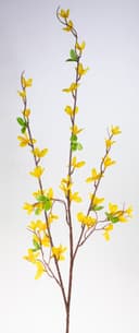 Kunstzweig Forsythienzweig 105cm FI Kunstblumen Goldflieder künstliche Blumen Forsythie, Seidenblumen Roß Bild 2