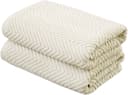 FRAMSOHN FROTTIER Ocean Bio Handtuch Set Beige/Naturweiß 2-tlg. Bild 2