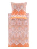 Bassetti Satin Bettwäsche ISOLABELLA Orange 100% Baumwolle Bild 2