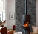 living walls Vliestapete Steinoptik Grau Anthrazit Modern Bild 2