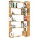 JEOBEST Eckregal 5-stufiges Bücherregal Modernes Display Unit Bild 2