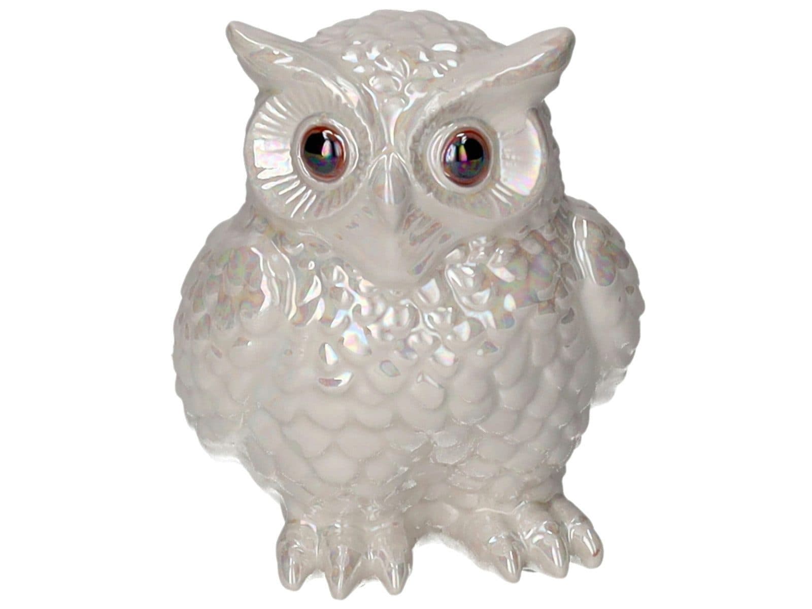 Giftcompany Dekovase Mignon Vase Eule weiß