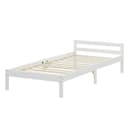 Homestyle4u Palettenbett Kiefer Natur Lattenrost Set Bild 2