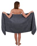 Betz Saunatuch XXL 80x200 cm Anthrazit 100% Baumwolle Frottier Bild 2