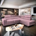 Masseno Ecksofa NOLA L-Form mit Schlaffunktion und Bettkasten Bild 2