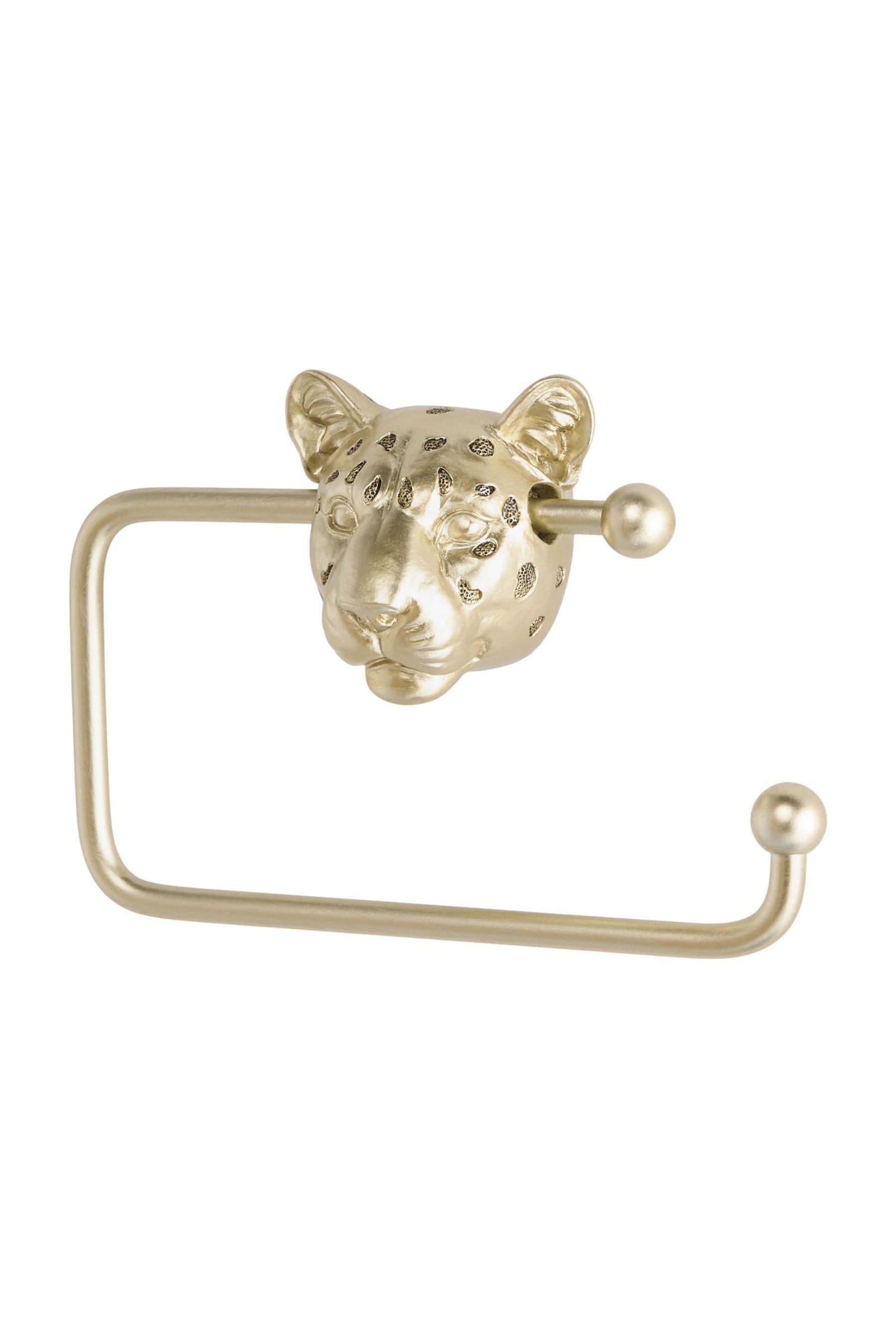 Next Toilettenpapierhalter Gepard Wandmontierung Gold