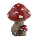 colourliving Dekofigur Fliegenpilz Rot/Weiß Polyresin Bild 2