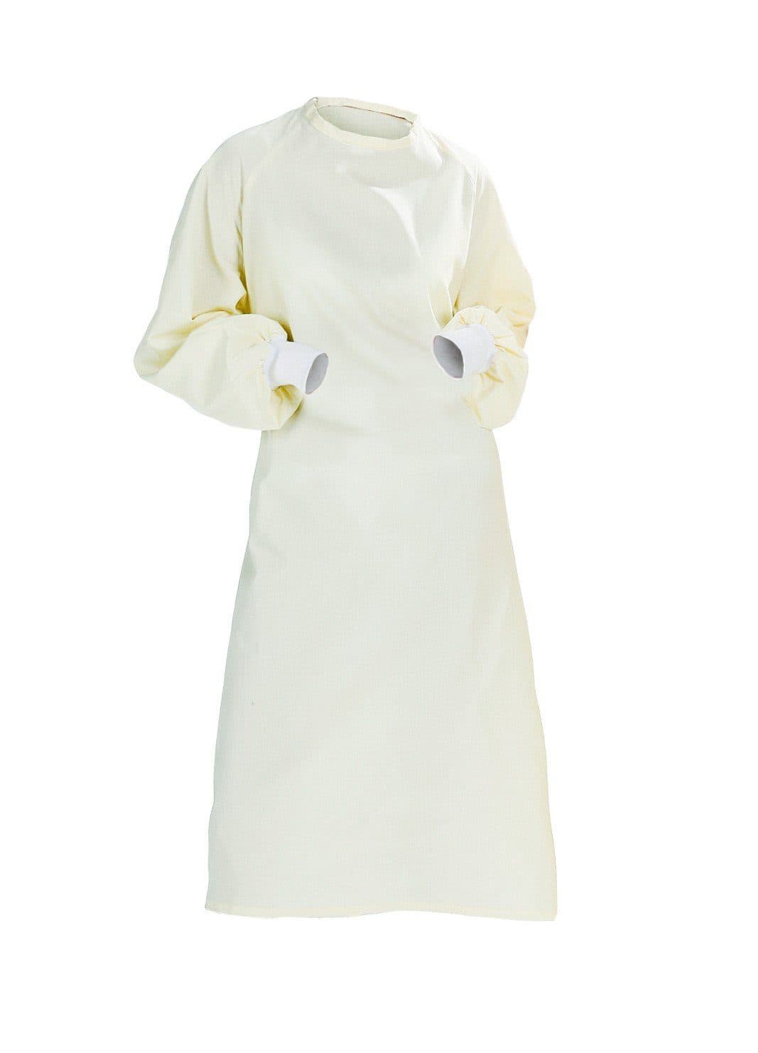 Clinotest Kittelschürze Schutzkittel Gelb Kochfest