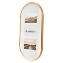 K&L Wall Art Bilderrahmen Collage Aluminium Gold/Schwarz Bild 2
