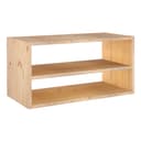 Astigarraga Kit Line Standregal Vollholz - Modulares Regal mit 2 Ebenen Bild 2