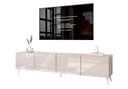 Lookway TV-Schrank COLGANTE 200 Kaschmir Hochglanz Metallbeinen Bild 2