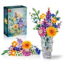 Esun Klemmbausteine Blumen 16 Wildblumen Set 1183 St. Spielbausteine Bild 2
