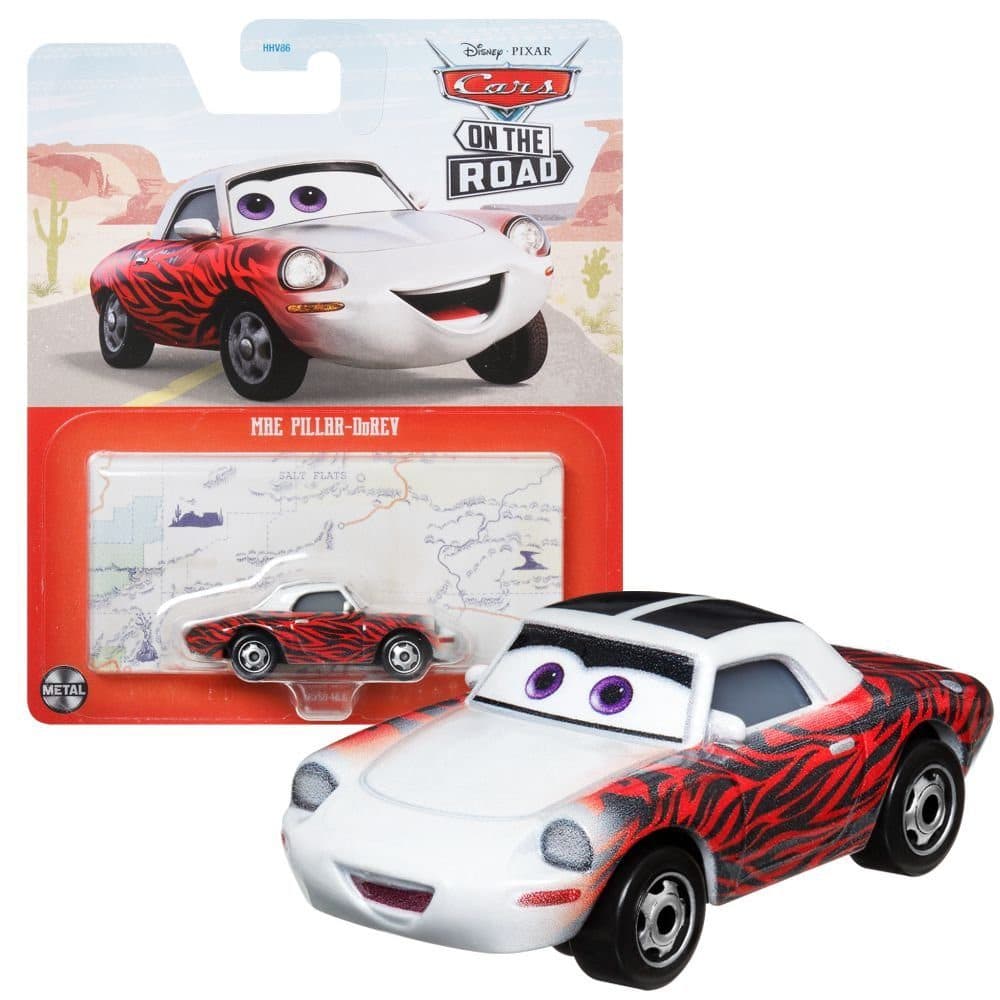 Disney Cars Spielzeug-Rennwagen Racing Style Die Cast 1:55 Mattel - Bild 2