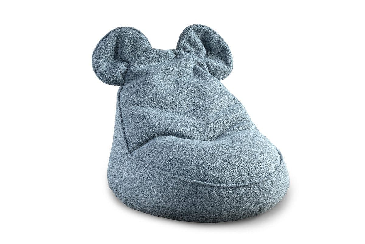 FAVRE Sitzsack KIDS Kinder Sitzsack mit Ohren Blau - Bild 2