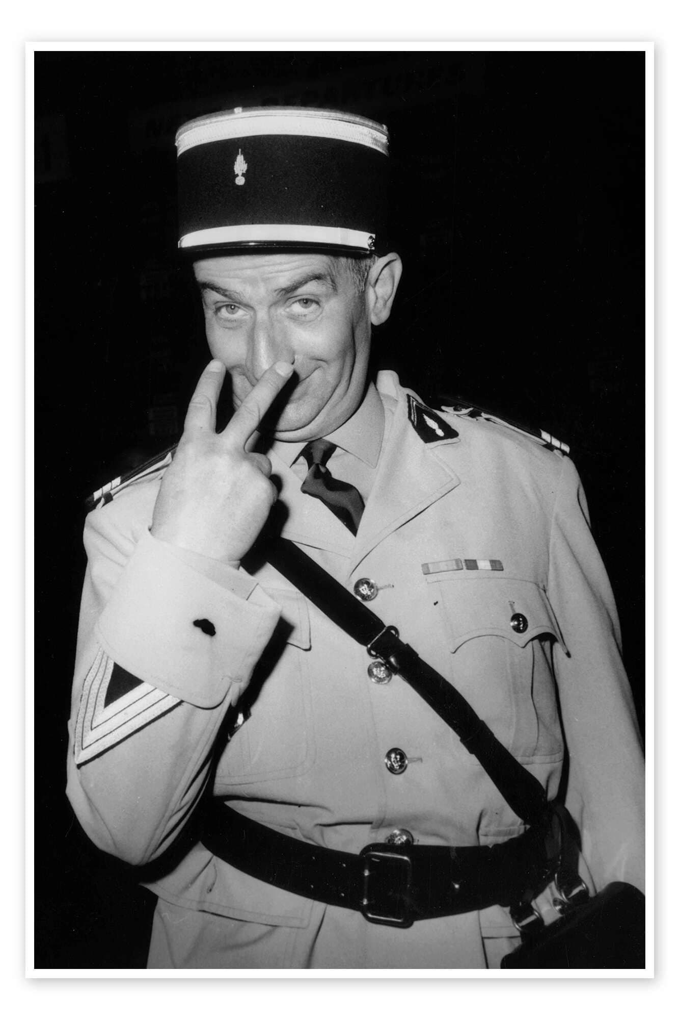Posterlounge Wandbild Louis de Funes 1971 Poster - Bild 2