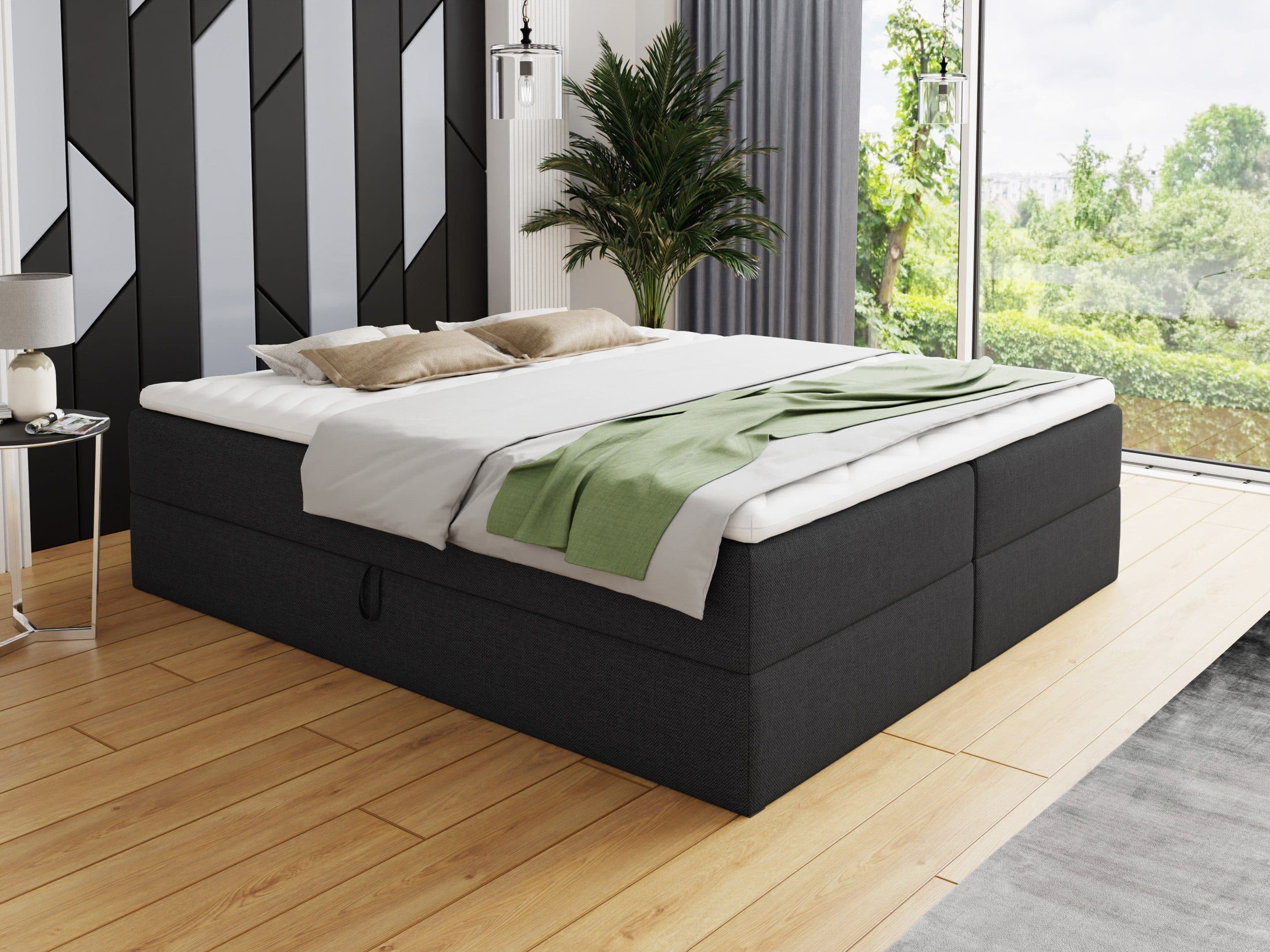 Sofnet Boxbett Base mit Bettkästen und Bonell-Matratze - Bild 2