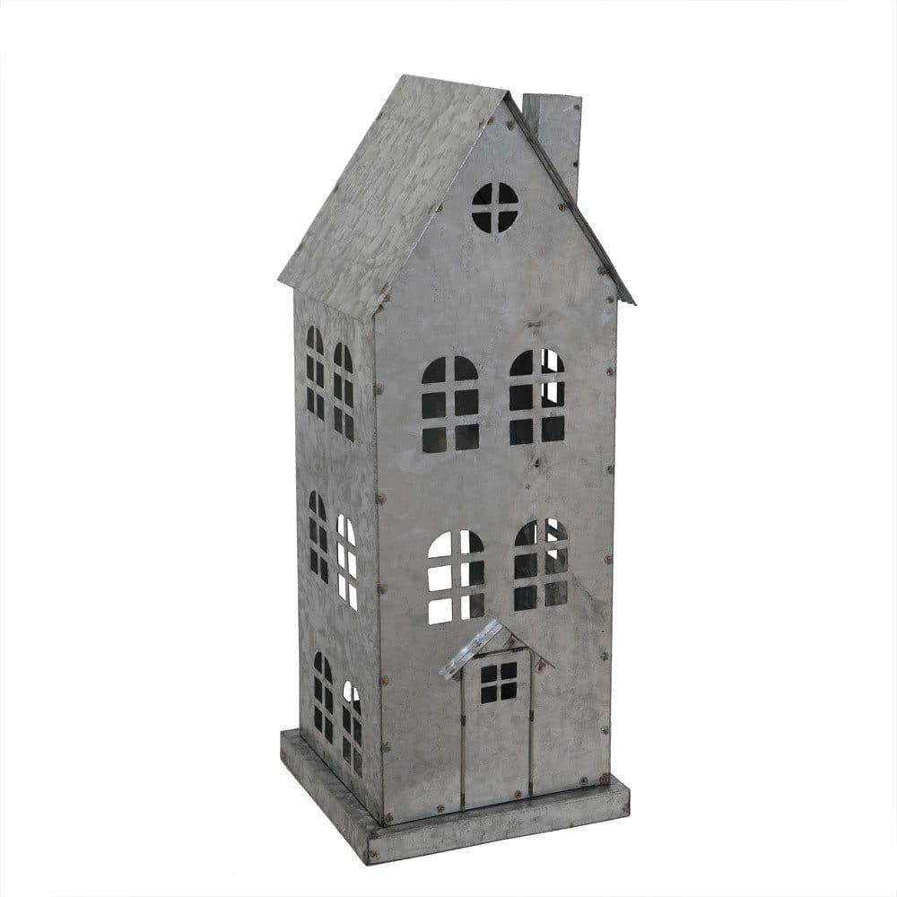 Grafelstein Kerzenlaterne ZINKHAUS grau aus Metall - Bild 2