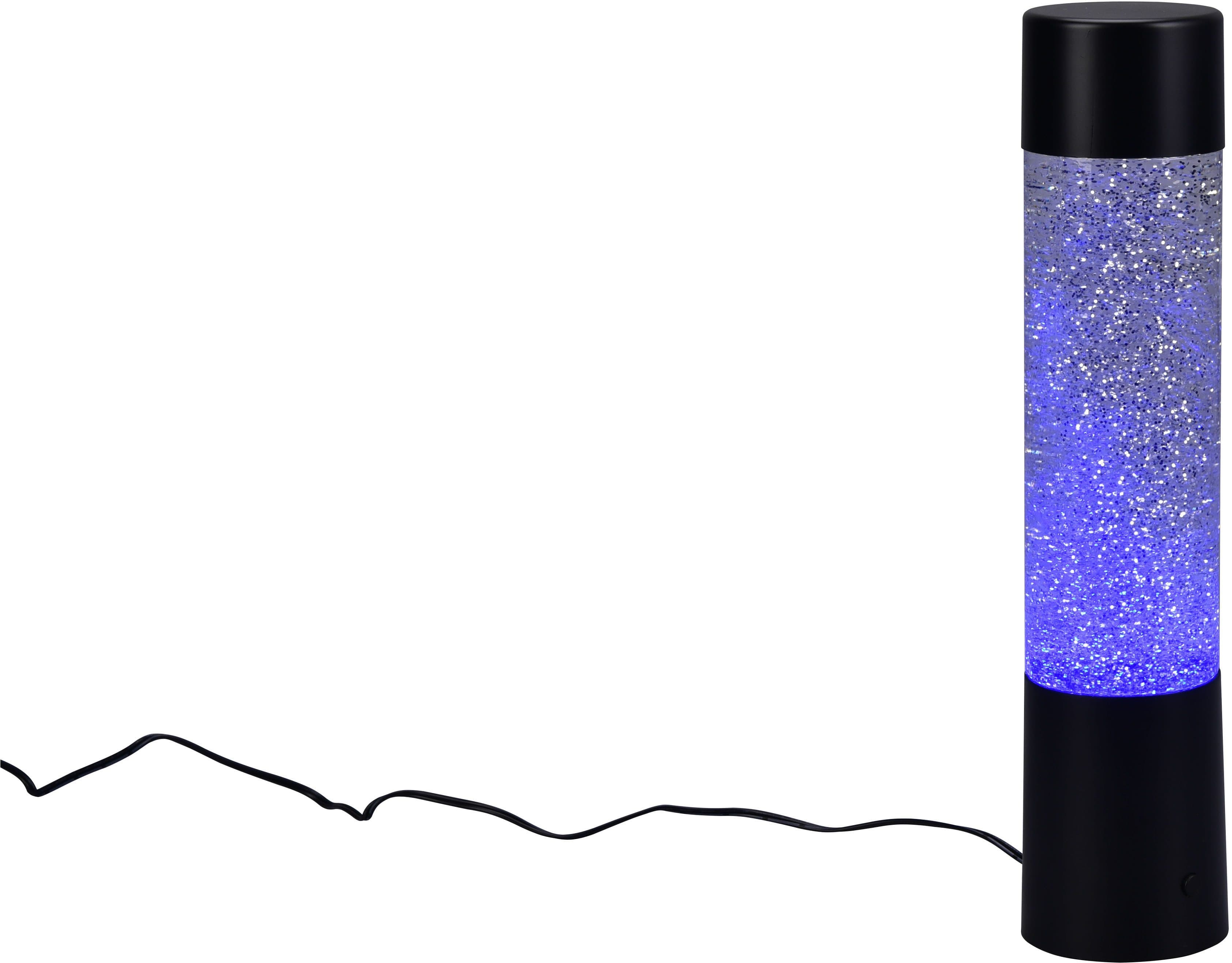 Reality Leuchten LED Tischleuchte GLITTER Schwarz RGB Farbwechsel - Bild 2