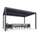 PURPLE LEAF Pergola Lamellendach Aluminium 300x424x240 cm Bild 2