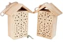 Holz Frank Nistkasten Insektenhotel aus Ahornholz – Nistholz für Wildbienen Bild 2
