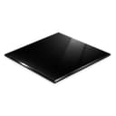 HOOZ Bodenschutzplatte ESG Glas 6mm Schwarz 90x90cm Bild 2