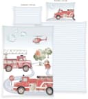 Baby Best Babybettwäsche Feuerwehr Renforcé 2 teilig Wendebettwäsche Bild 2