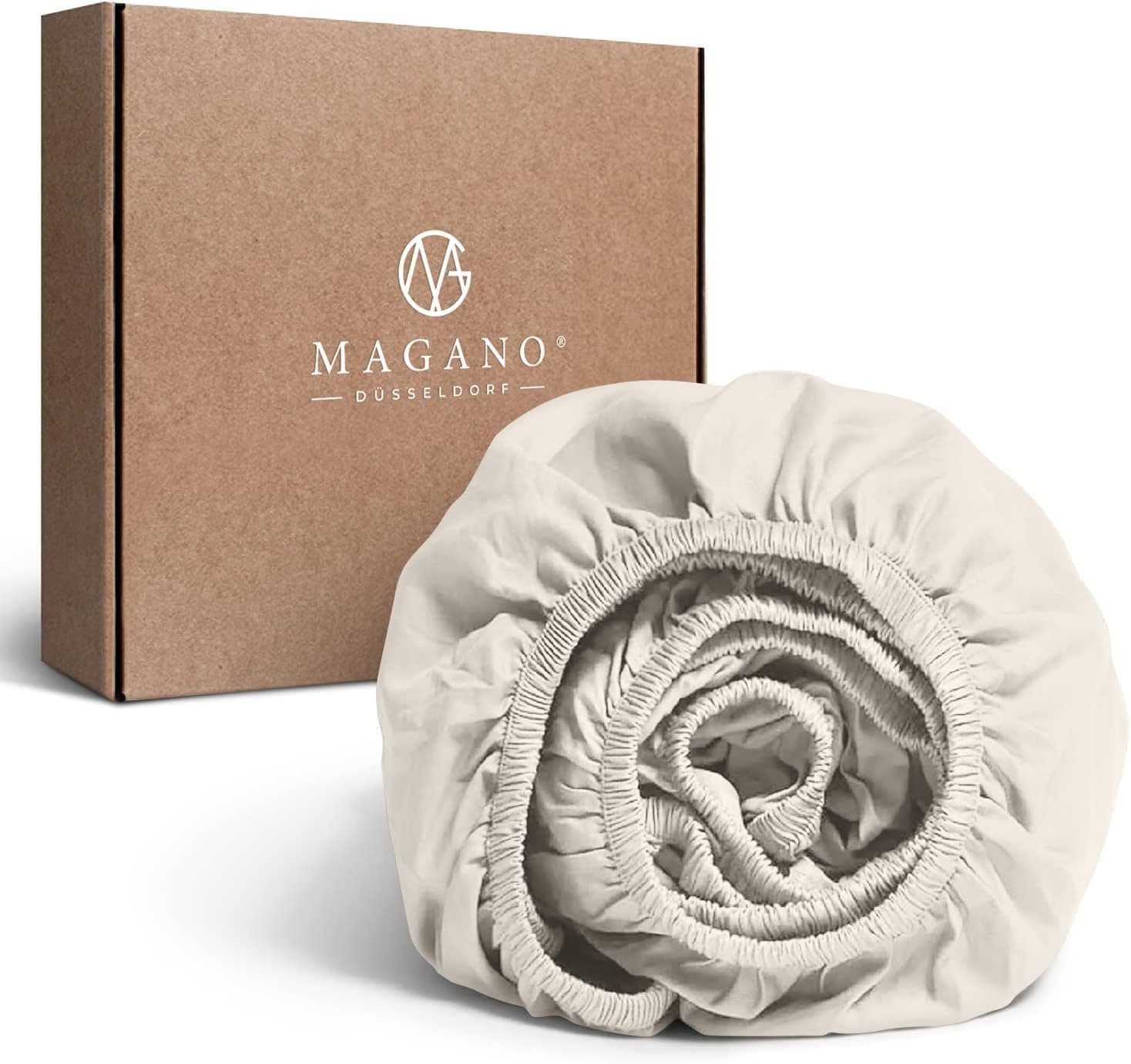 MAGANO Spannbettlaken Premium Bettlaken Ultra weich Knitterarm Hypoallergen - Bild 2