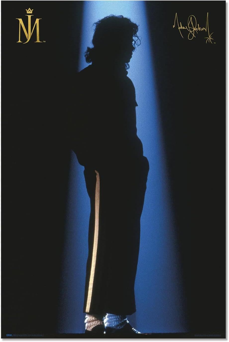 Poster Michael Jackson Billie Jean Retro Wanddekoration - Bild 2