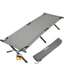 kehot Feldbett klappbar Grau Schwarz 190x72,5 cm Bild 2