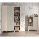 Lomadox Jugendzimmer-Set MODICA-131 3-tlg. Sandbeige Grau Softclose Bild 2