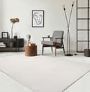 THE CARPET Relax Teppich Beige Felloptik Anti-Rutsch Bild 2