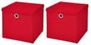 StickandShine Faltbox 2er Set mit Deckel Rot Bild 2
