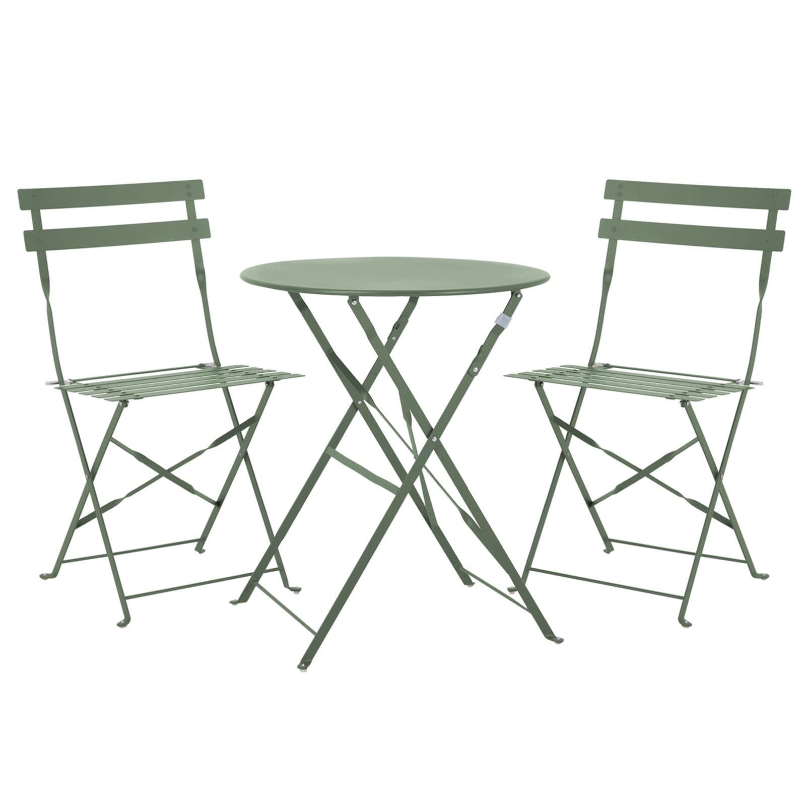 SVITA Balkonset BERLIN 3-tlg. Bistro-Set Mint Klappbar - Bild 2