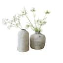 Mirabeau Tischvase 2er Set Vornelli antikcreme Eisen Bild 2