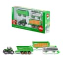 SIEPER Modelltraktor Deutz Agrotron X720 mit Anhänger Set 1:87 Grün Bild 2