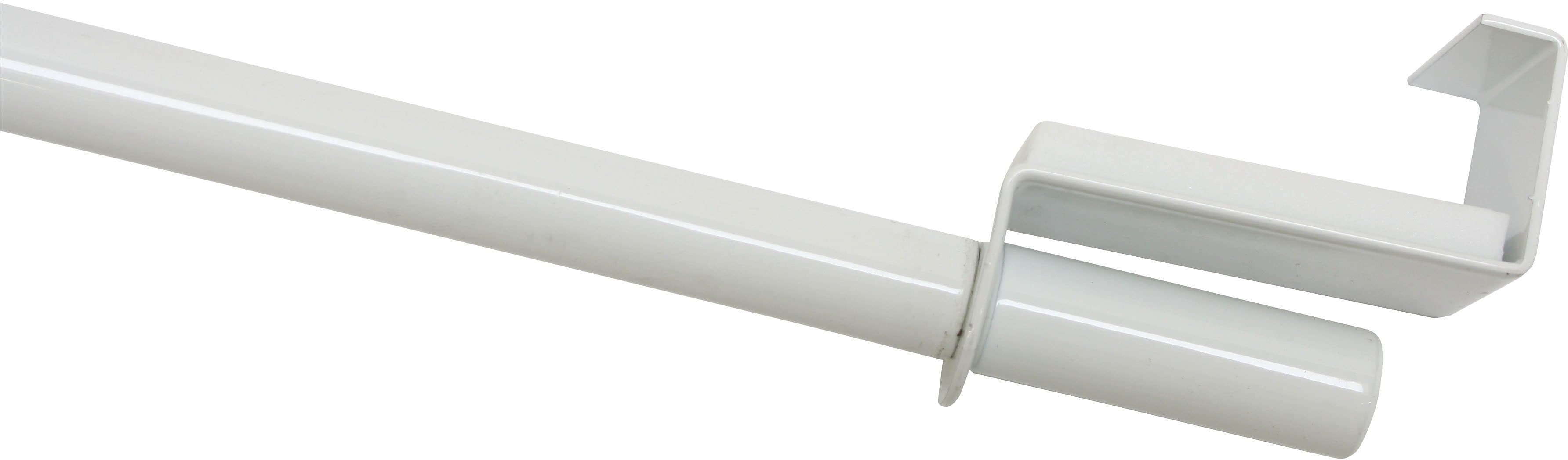GARDINIA Scheibenstange Spannvitrage Weiß Metall 9mm - Bild 2