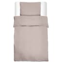 Beautissu Bettwäsche 1er Set Renforcé Julie 135x200cm 2tlg. Taupe Bild 2