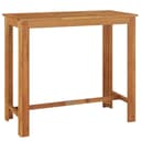 vidaXL Garten-Bartisch Massivholz 120x60x105 cm Bild 2