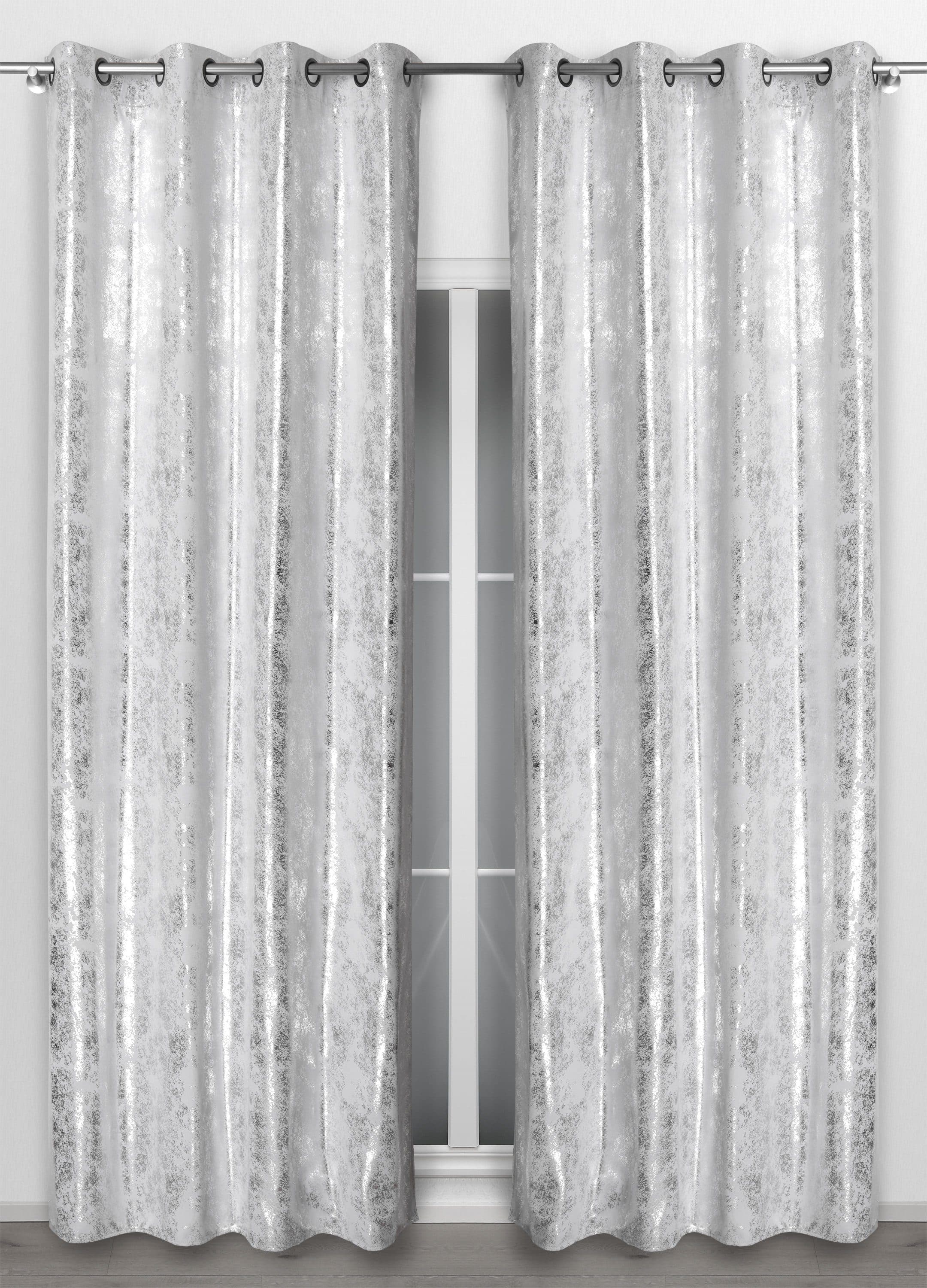 Beautex Verdunkelungsvorhang Stardust 140x260 cm blickdicht mit Ösen - Bild 2