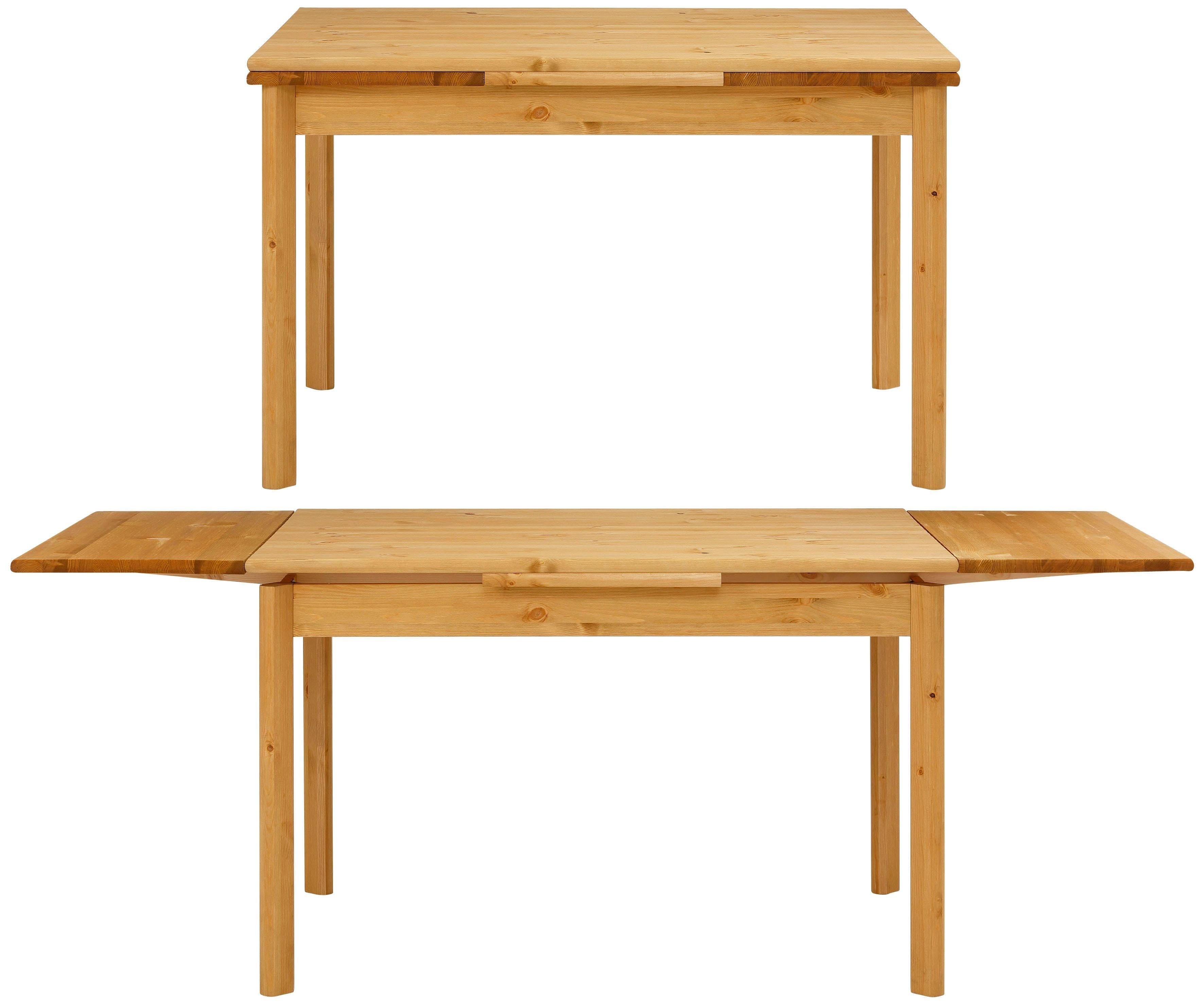 Esstisch OTTO HOME Tirza Beige Natur Massivholz Ausziehbar - Bild 2