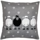 matches21 HOME & HOBBY Kissenbezug BRENDA 40x40 cm Schaf-Motiv Landhausstil Bild 2