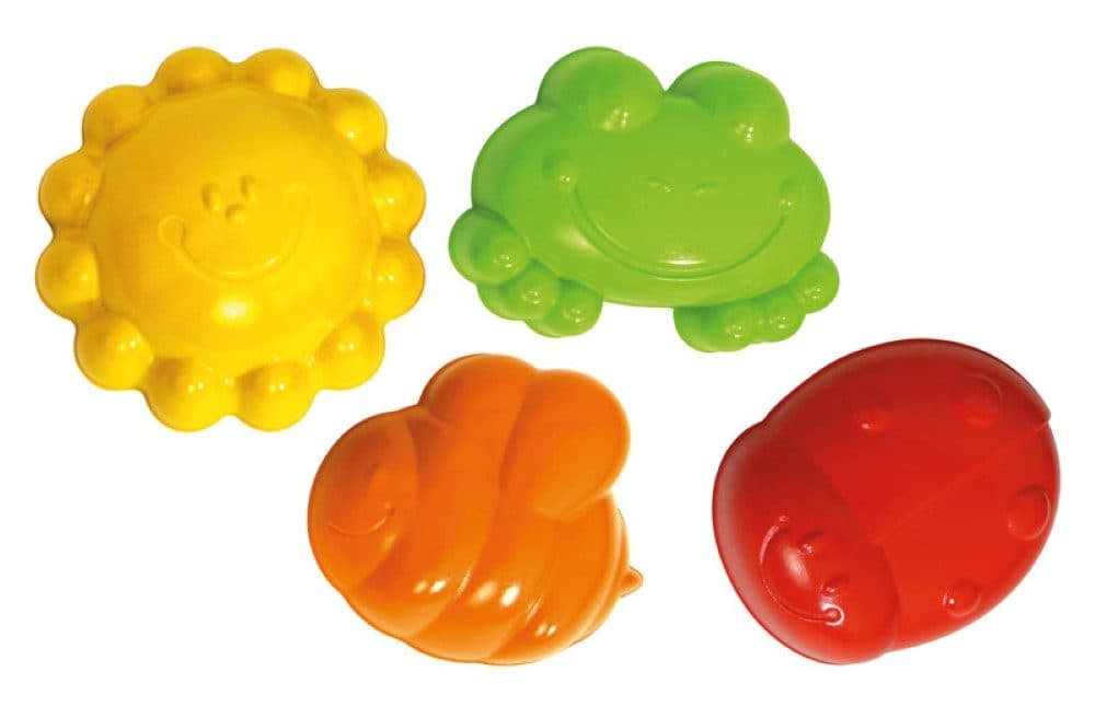 GOWI Sandform-Set Otto 4-tlg. Hochwertige Sandformen für Kinder