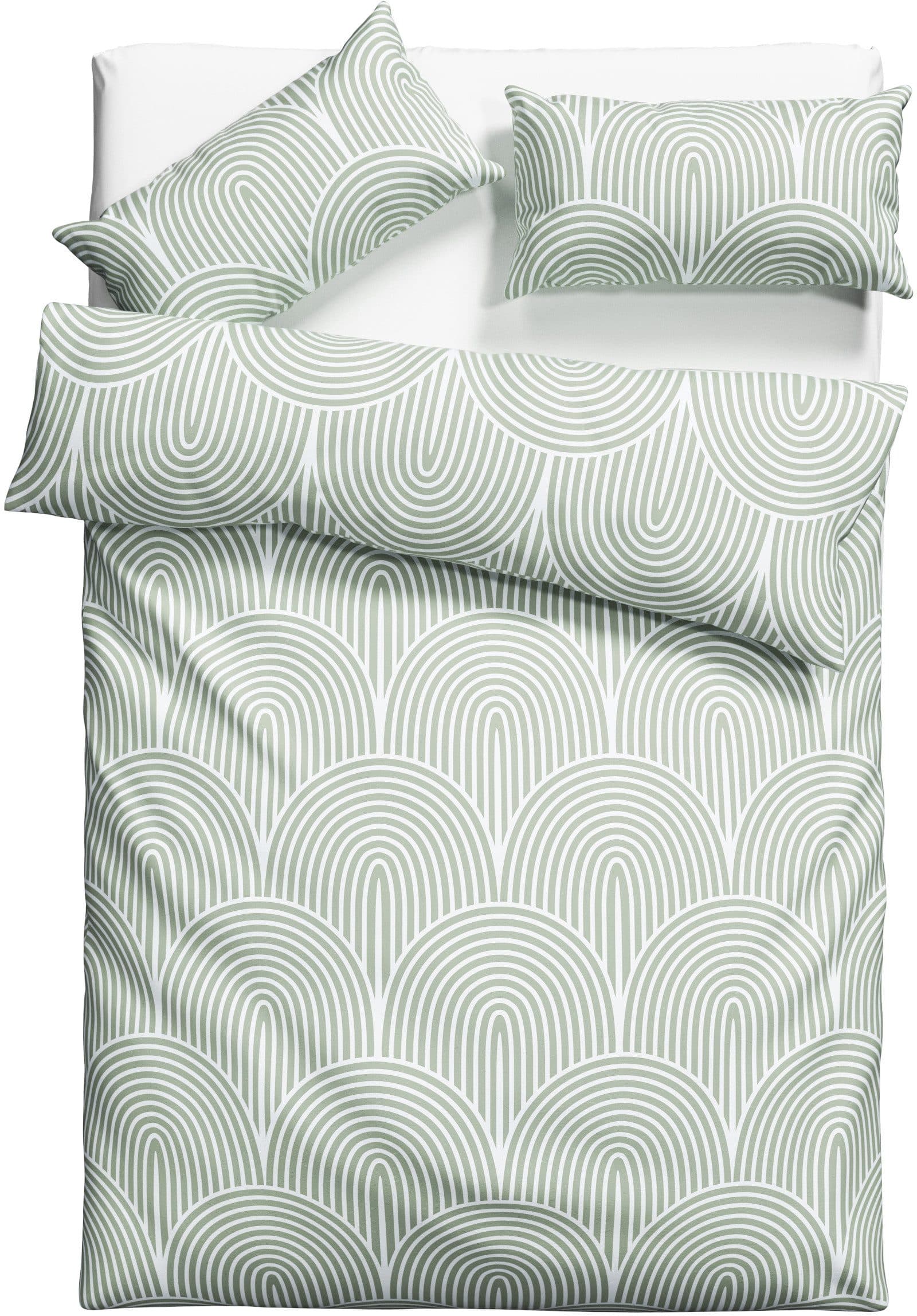 OTTO HOME Bettwäsche Matilda Seegrün Flanell 135x200 cm - Bild 2