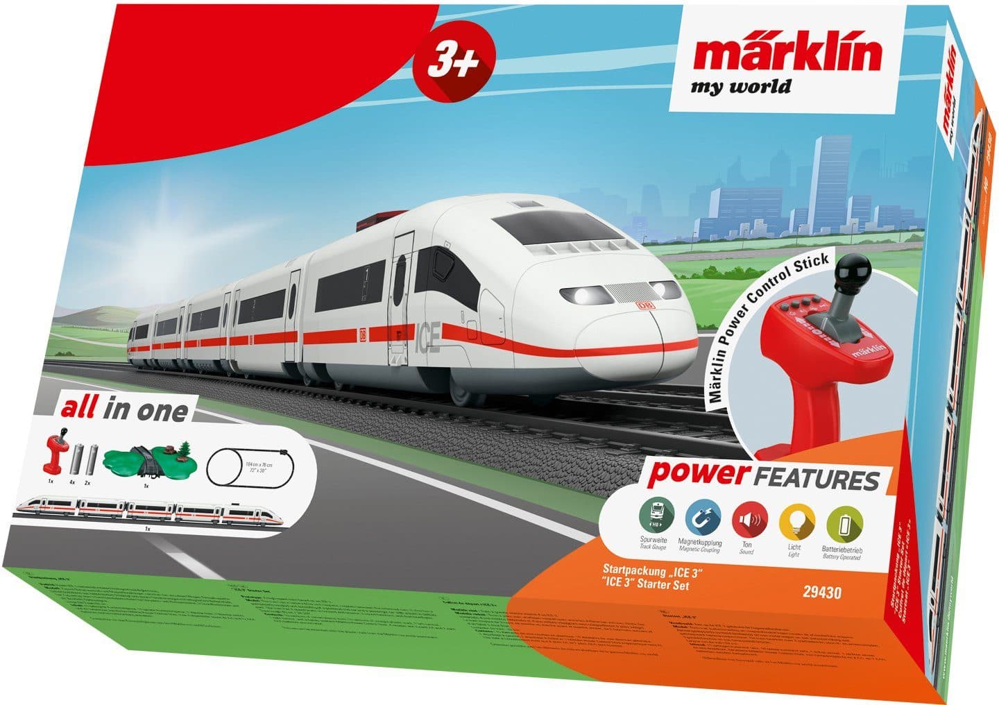 Märklin my world ICE 3 Startpackung Spielzeug-Eisenbahn mit Power Control Stick - Bild 2
