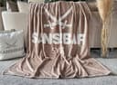 Sansibar Sylt Wohndecke Kuscheldecke Beige Polyester 150x200 cm Bild 2