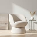 OTTO HOME Drehsessel ZAZZA Lese-Sessel, TV-Sessel, Loungesessel, 360° drehbar, feiner Struktur-Bezug Bild 2