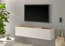 Home affaire TV-Schrank City/Giron Moderner Hängeschrank Weiss Bild 2