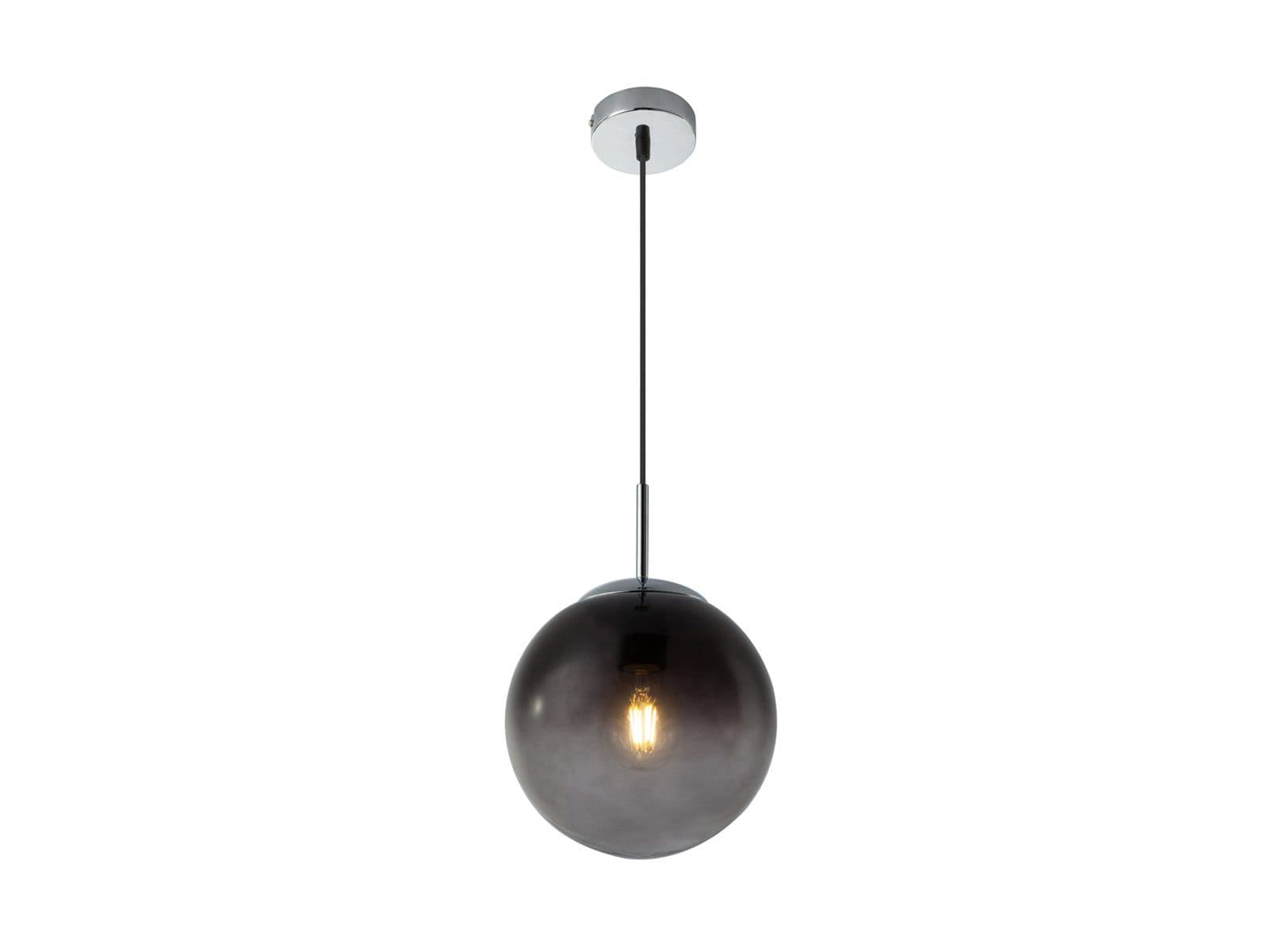GLOBO LIGHTING LED Pendelleuchte Rauchglas Warmweiß Dimmbar - Bild 2