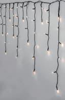 EGLO LED-Lichtervorhang CRISPY ICE WHITE Weihnachtsdeko schwarz 960 LEDs Bild 2